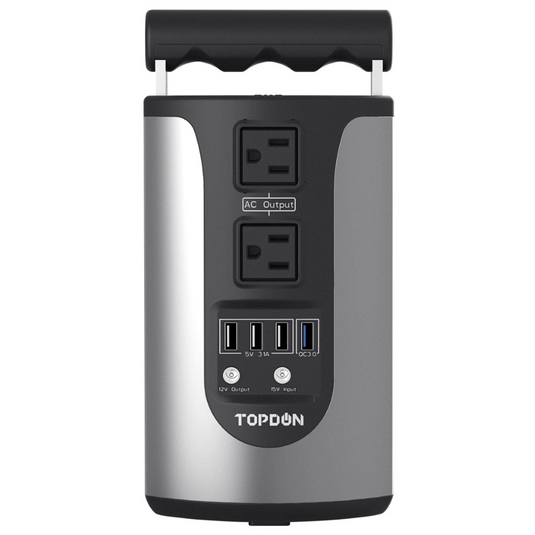 Topdon Hurricano200 - 130Wh Lithium Power Station with 36000mah w/Flashlight