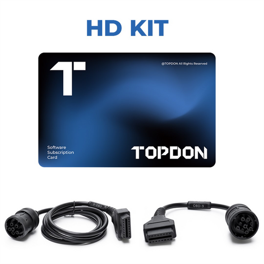 Topdon Phoenix Max/Smart One-Year HD Update/Add; HD Cable Kit