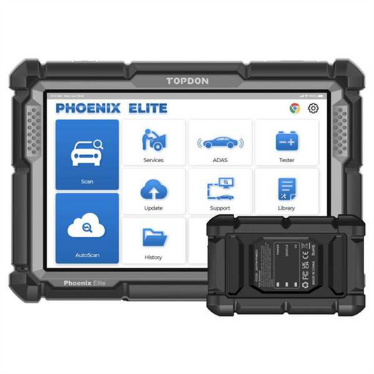 Topdon Phoenix Elite - 10.1"" OE-Level Scan Tool; Cloud-Based Programming; CANFD
