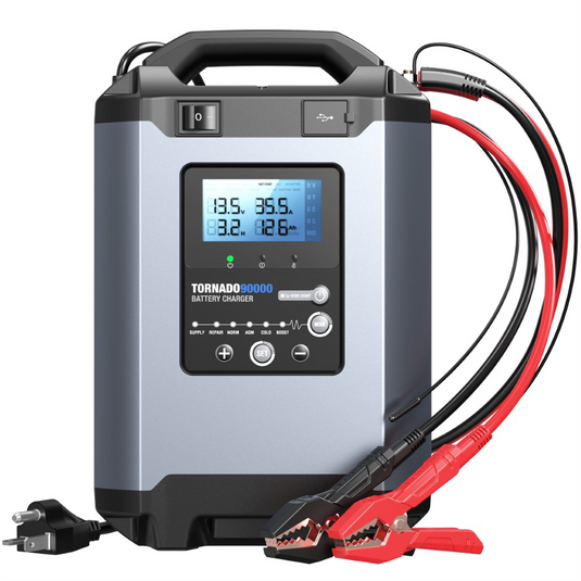 Topdon Tornado90000 - 90A Stable Power Supply & Smart Charger 12V/24V