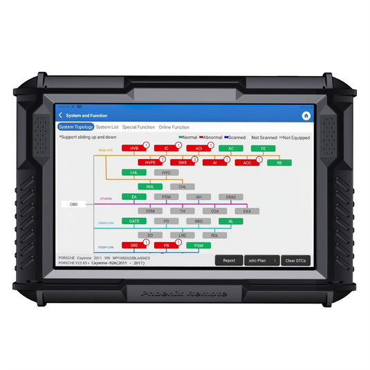 Topdon Phoenix Remote - 10.1"" OE-Level Scan Tool Remote Programming; Cloud-Based Programming