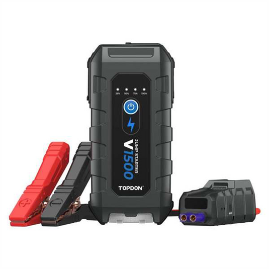 Topdon V1500 - 1500A Jump Starter & Booster; Power Bank & Flashlight