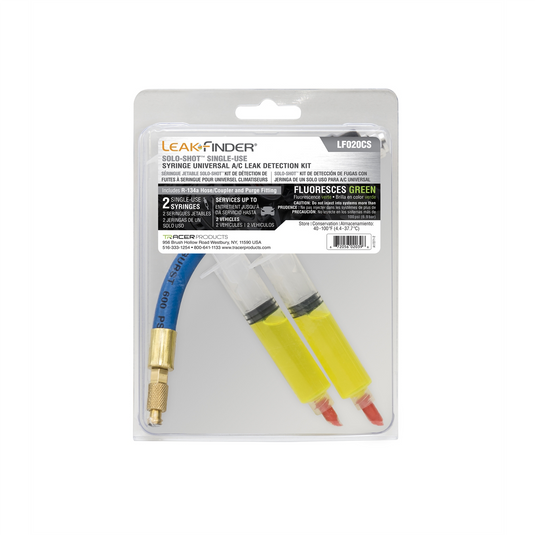 Tracer Products SOLO-SHOT Universal A/C Leak Detection Kit