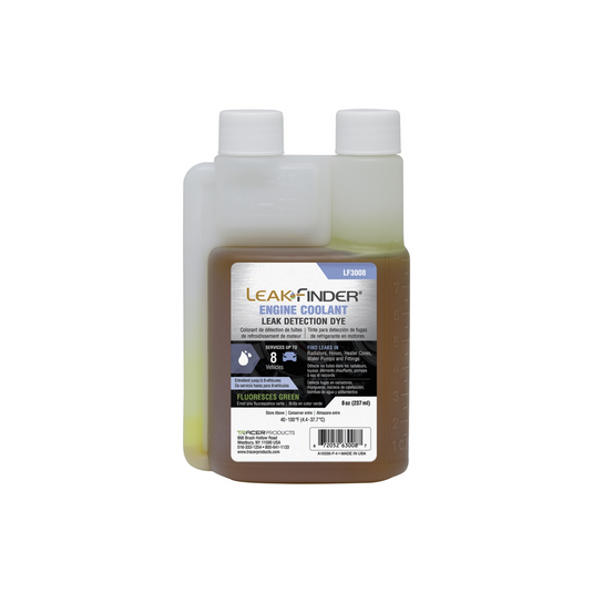 Tracer Products LEAKFINDER 8-OZ BOTTLE; ENGINE COOLANT