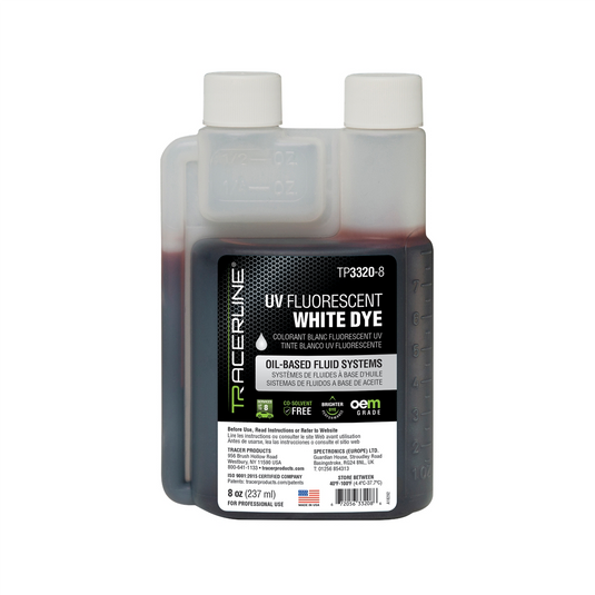 Tracer Products 8 oz (237 ml) bottle of multi-colored fluid dye