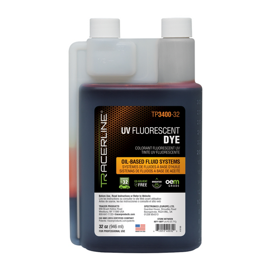 Tracer Products 32 oz (946 ml) bottle of fluid dye for oil-base