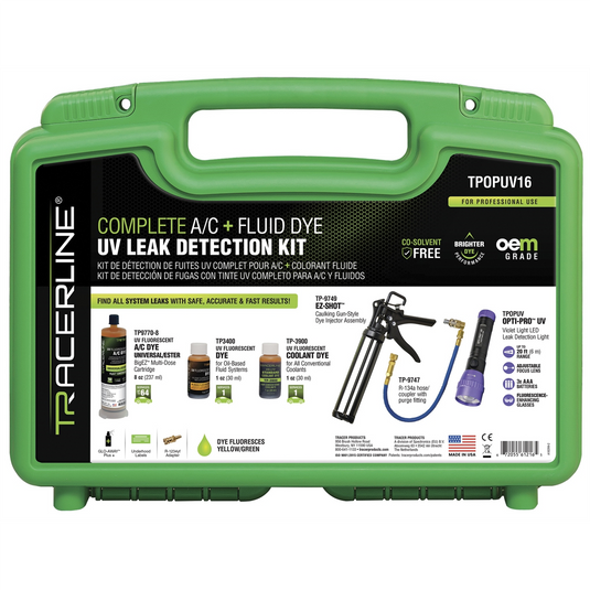 Tracer Products EZ-Shot kit with; TPOPUV OPTI-PRO UV flashlight