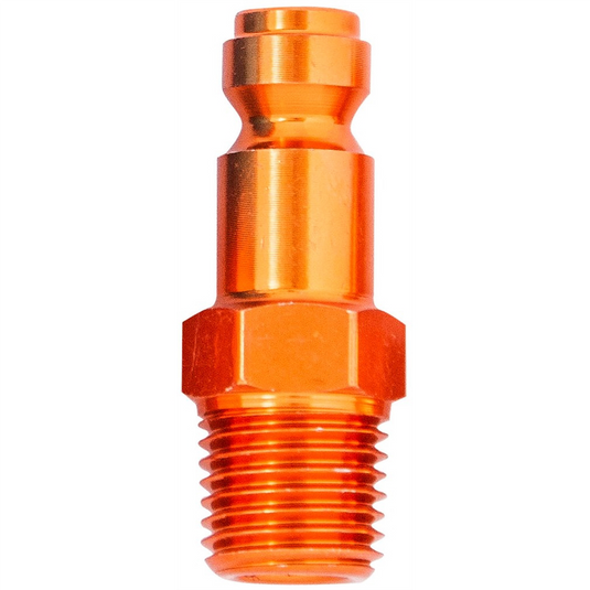 Plews Edelmann 1/4"" Orange Plug