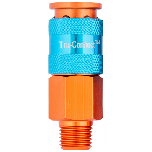 Plews Edelmann 1/4"" Orange Coupler