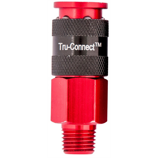 Plews Edelmann 1/4"" Red Coupler