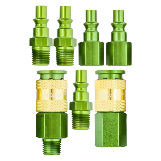 Plews Edelmann 1/4"" Green Coupler Kit