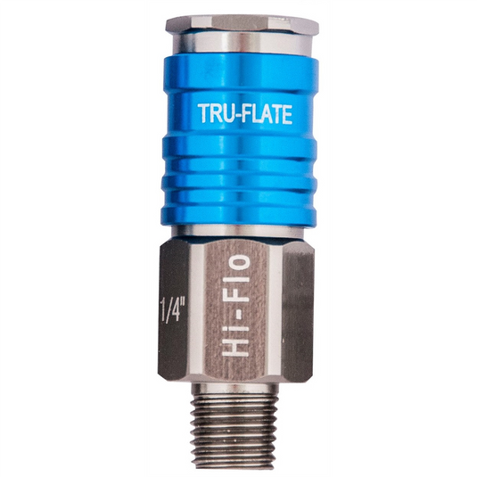 Plews Edelmann 1/4"" Hi-Flow Coupler