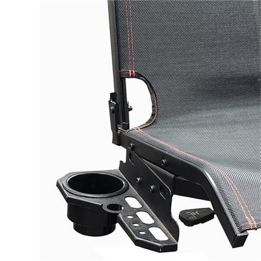 Traxion Tool Tray with Cupholder Accessory for 2-720 ProGear Mesh Flex Work Seat