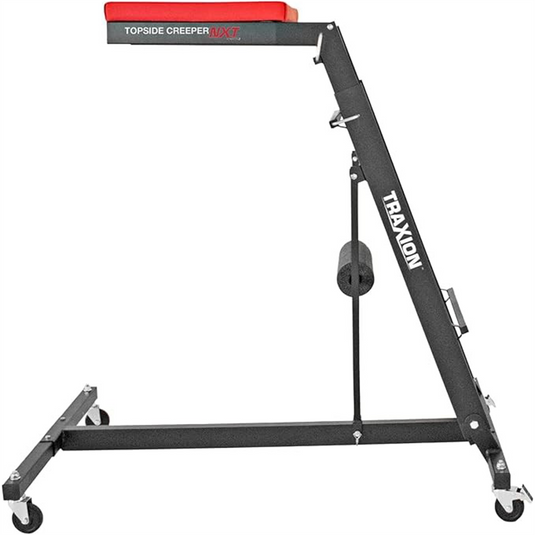Traxion 3-200 NXT Foldable Topside Automotive Engine Creeper; Black