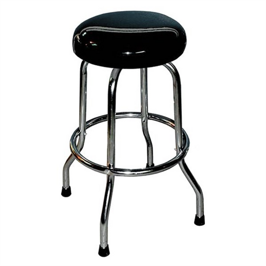 Traxion 4-110 Black Swivel Counter Stool with DuraGloss Top