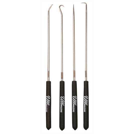 Ullman Devices Corp. 9-3/4"" Long 4 Piece Hook & Pick Set