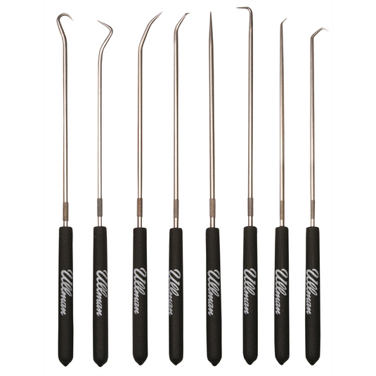 Ullman Devices Corp. 9-3/4"" Long 8 Piece Hook & Pick Set