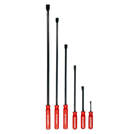 Ullman Handled Pry Bars - Set Of 6 (8""; 12""; 18""; 24""; 32"" And 36"")