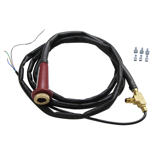 Polyvance Hot Air Welder Hose & Wiring Assembly; Brass tee mount; 6050; 6053 welders