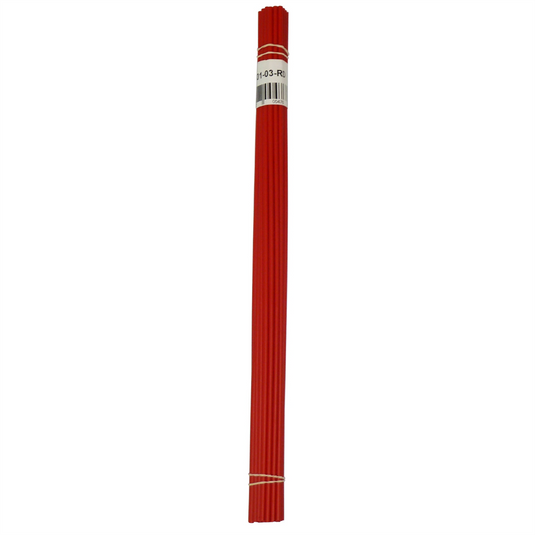 Polyvance Polypropylene Rod; 1/8&rdquo; diameter; 30 ft.; Red