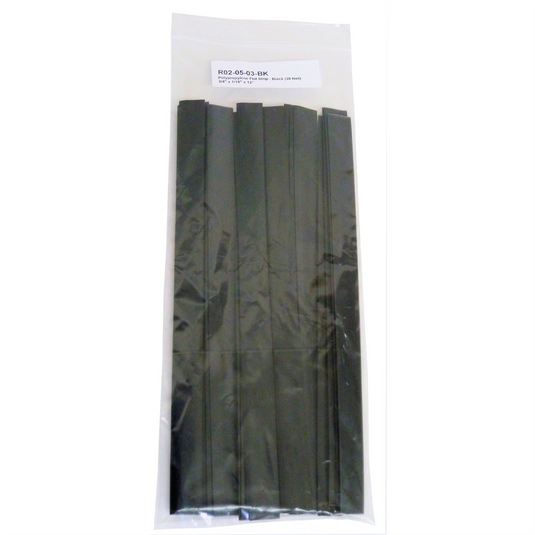 Polyvance Polypropylene Strip; 3/4&rdquo; x 1/16&rdquo;; 30 ft.; Black