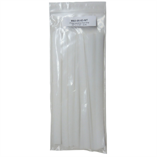 Polyvance Polypropylene Strip; 3/4&rdquo; x 1/16&rdquo;; 30 ft.; Natural