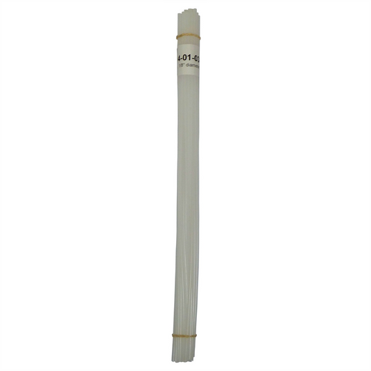 Polyvance Polyethylene Rod (LDPE); 1/8&rdquo; diameter; 30 ft.; Natural