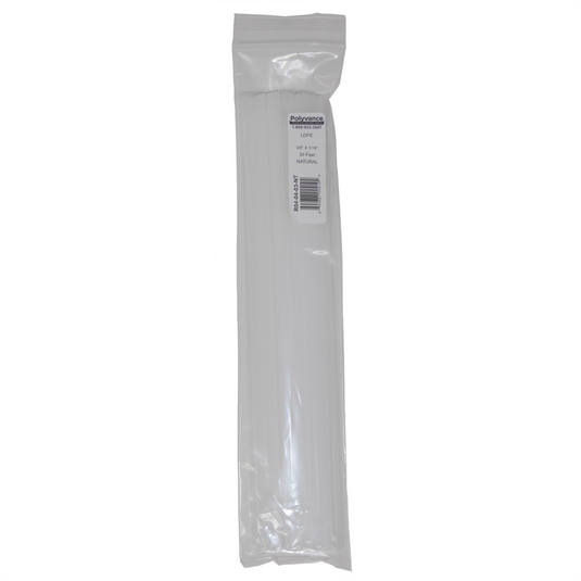 Polyvance Polyethylene Strip (LDPE;) 3/8&rdquo; x 1/16&rdquo;; 30 ft.; Natural