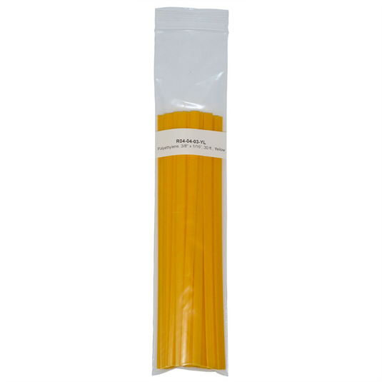 Polyvance Polyethylene Strip (LDPE;) 3/8&rdquo; x 1/16&rdquo;; 30 ft.; Yellow