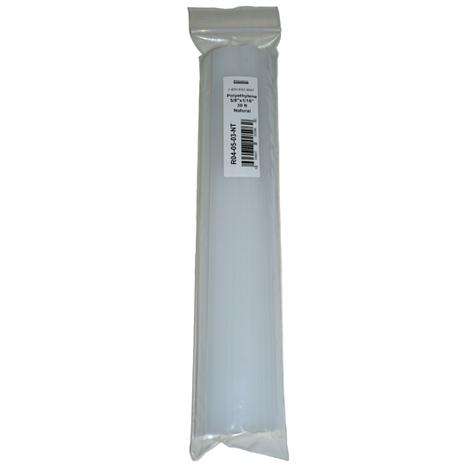 Polyvance Polyethylene Strip (LDPE); 5/8&rdquo; x 1/16&rdquo;; 30 ft.; Natural