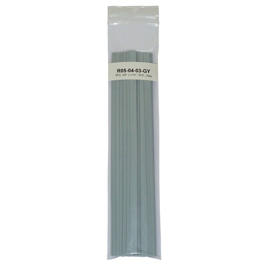Polyvance TPO Strip; 3/8&rdquo; x 1/16&rdquo;; 30 ft.; Gray