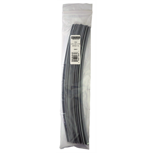 Polyvance TPO Corner Rod; 30 ft.; Gray