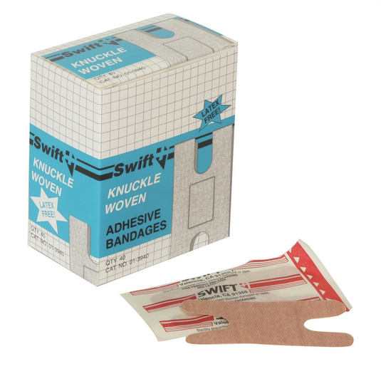 Uvex First Aid Woven Knuckle Bandages (Box of 40)