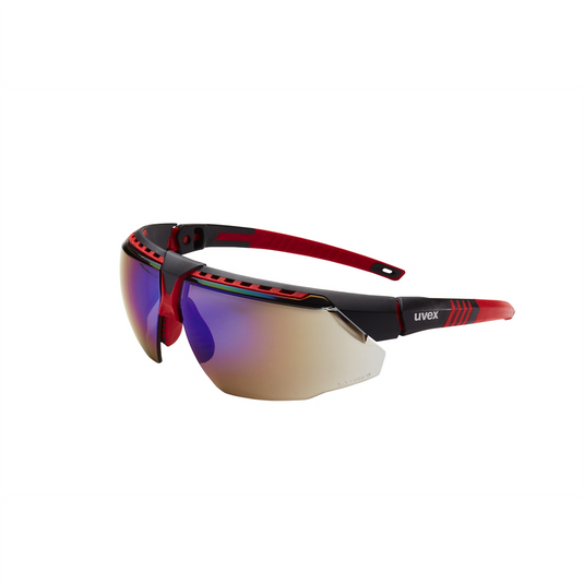 Uvex Avatar Glasses Blk/red; Blue Mir Hc