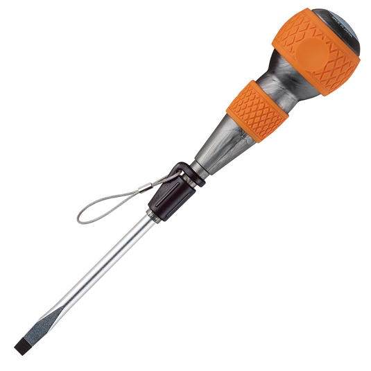 Vessel No.210ST Ball Grip Tethered Screwdriver 6x125