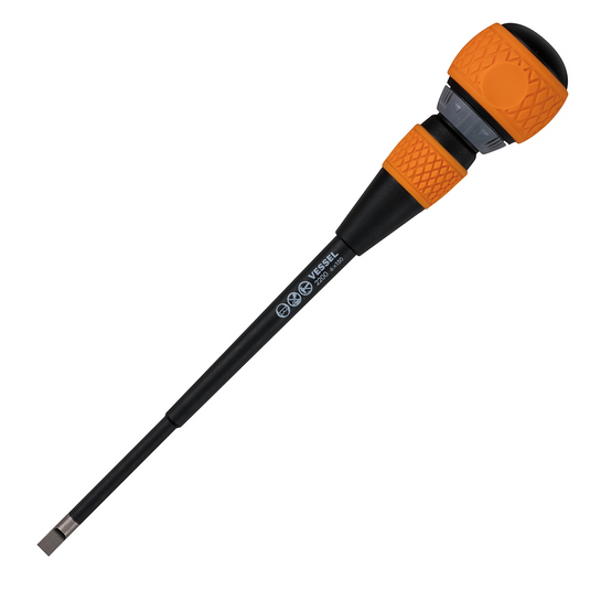 Vessel Tools No.2200 Ball Ratchet Screwdriver 6x150