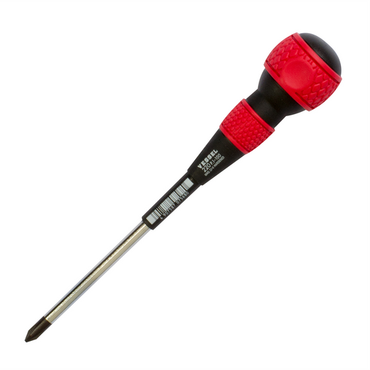 Vessel No.220 Ball Grip Screwdriver PH1x100