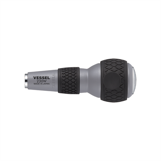 Vessel No.230W Ball Grip Tang-Thru Interchangeable Drive Handle H1/4