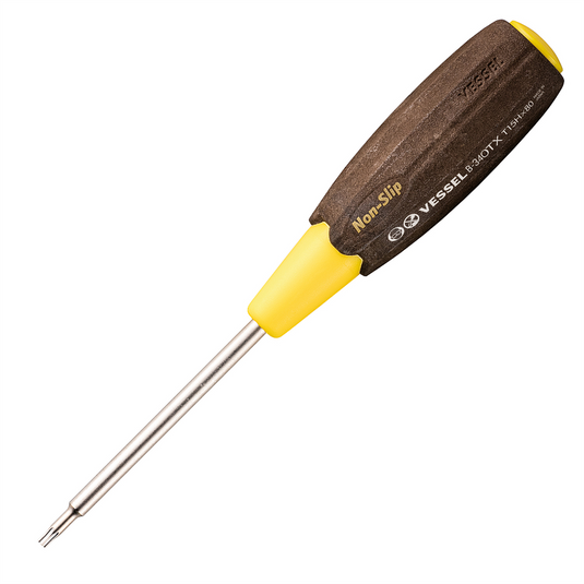 Vessel No.340TX Wood-Compo Torx Screwdriver T15Hx80