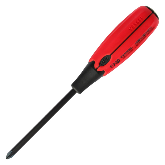 Vessel No.730 Super Cushion Tang-Thru Screwdriver PH2x100