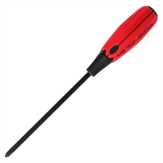 Vessel No.730 Super Cushion Tang-Thru Screwdriver PH2x150