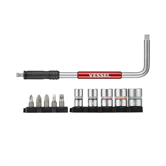 VESSEL  2 Way -Speed L Handle; 11pc Set