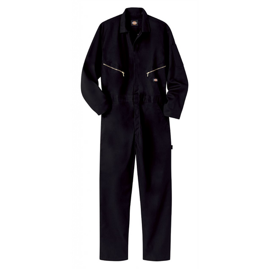 Workwear Outfitters Dickies Deluxe Blended Coverall Black; Small
