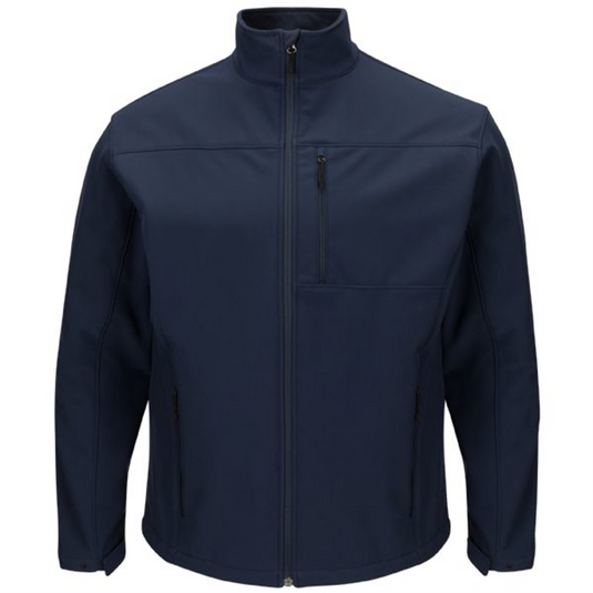 Workwear Outfitters Men's Deluxe Soft Shell Jacket -Navy-Medium