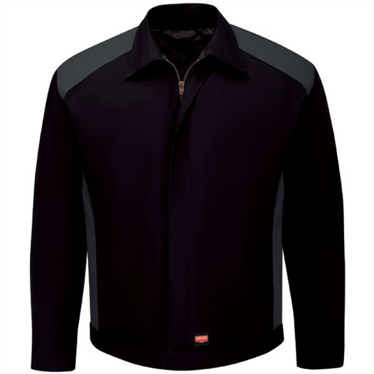 Workwear Outfitters Men's Perform Crew Jacket Black/Charcoal-Medium