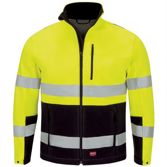 Workwear Outfitters Hi-Vis Soft Shell Jacket - Class 3-4XL