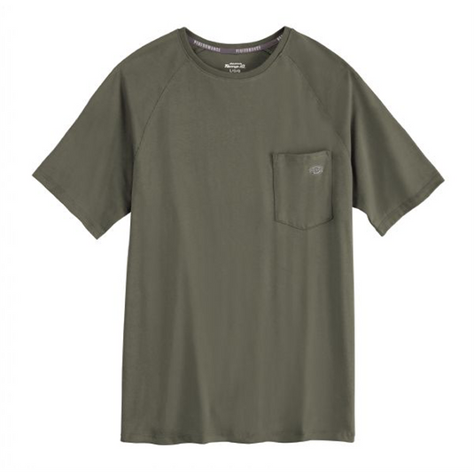 Workwear Outfitters Perform Cooling Tee Moss Green; Medium
