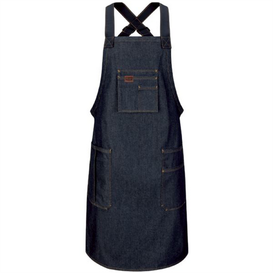 Workwear Outfitters Shop Apron Blue Deniem