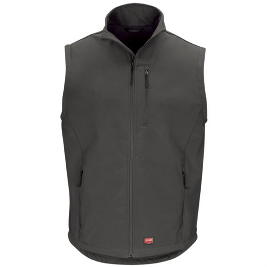 Workwear Outfitters Soft Shell Vest -Carcoal; XXL
