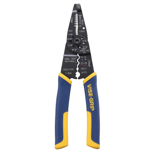 Vise Grip 8"" WIRE STRIPPER QAW